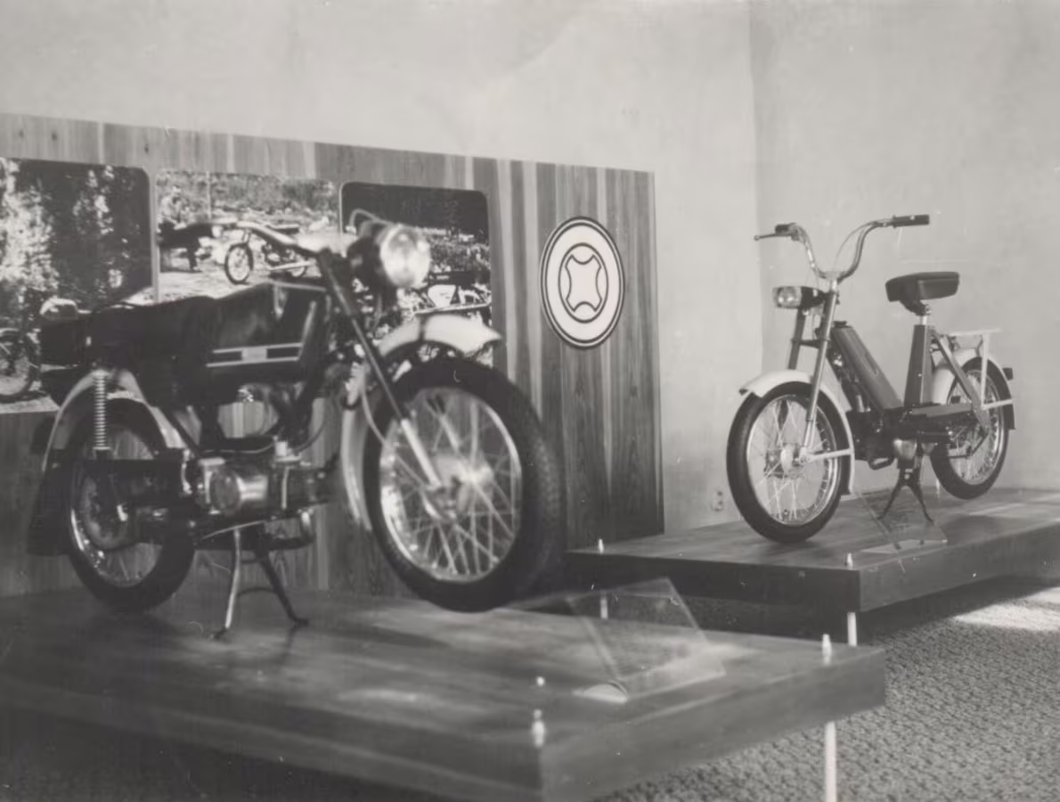 Expozice historických motocyklů