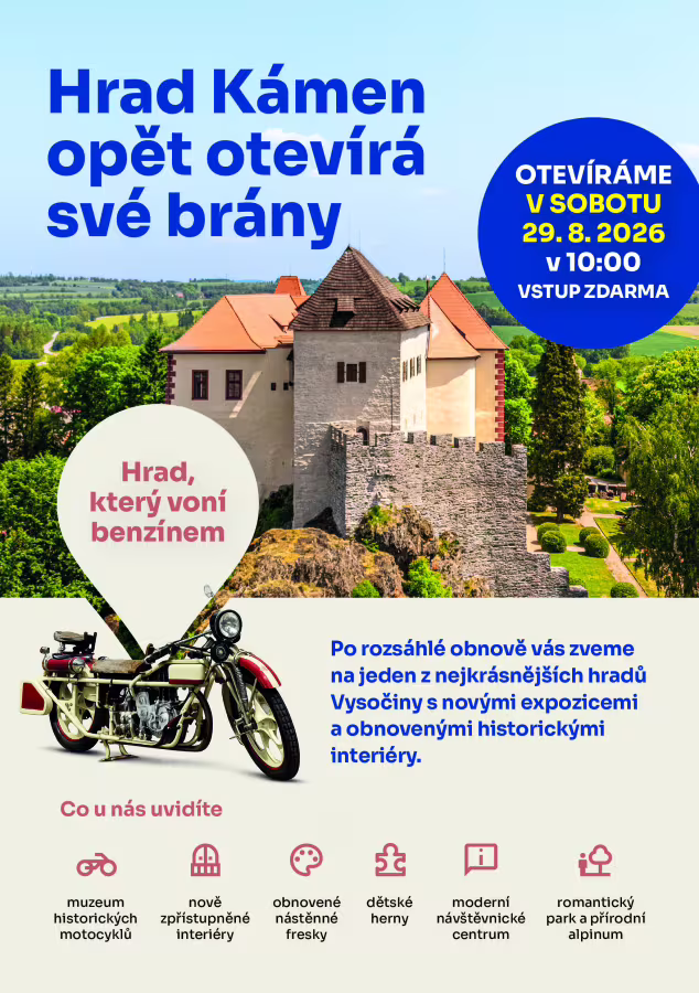 HRAD KÁMEN OPĚT OTEVÍRÁ SVÉ BRÁNY
