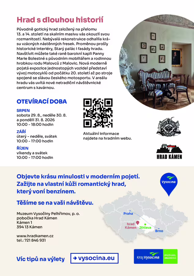HRAD KÁMEN OPĚT OTEVÍRÁ SVÉ BRÁNY